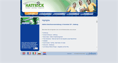 Desktop Screenshot of hattrick-project.eu